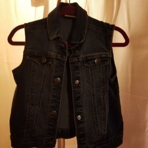 Crazy 8 denim vest